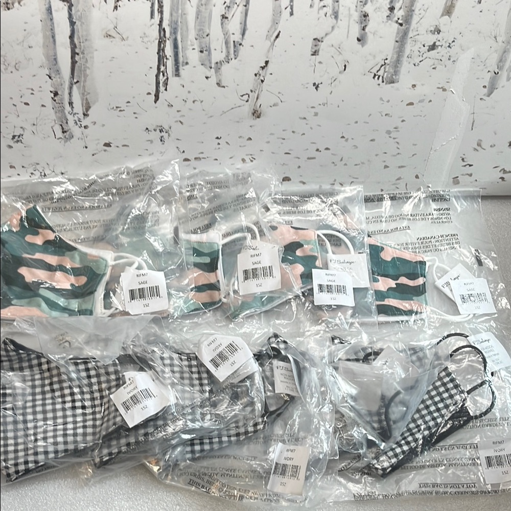Non Medical Washable Face Masks Factory Sealed